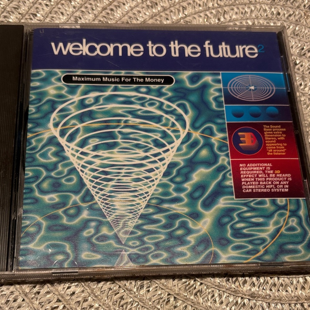 Welcome to the Future CD
electronic music genres such as house, techno